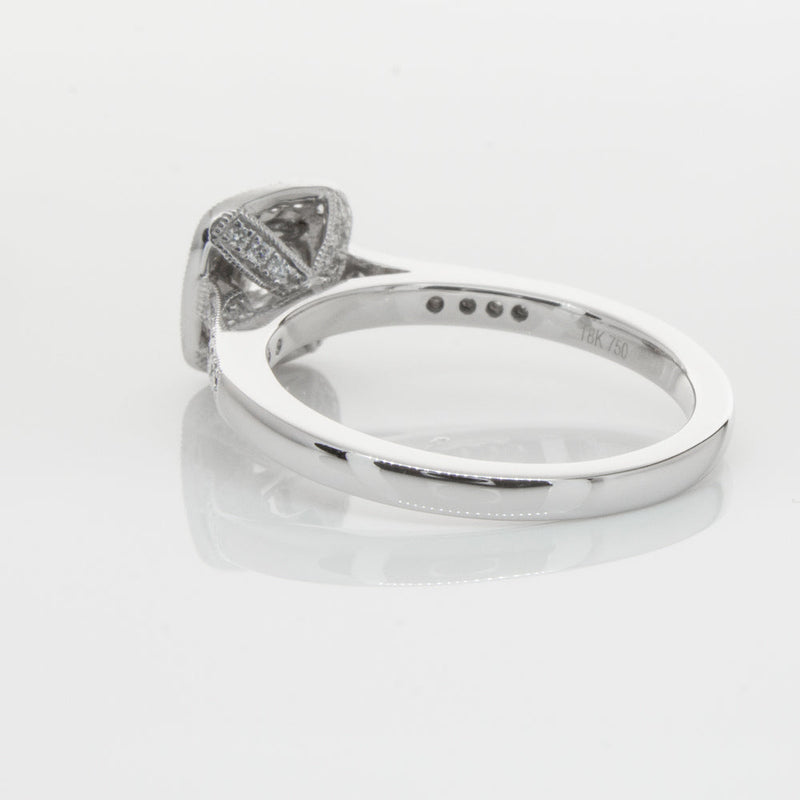 18ct White Gold .50ct Diamond Aurora Ring-Ring-Walker & Hall