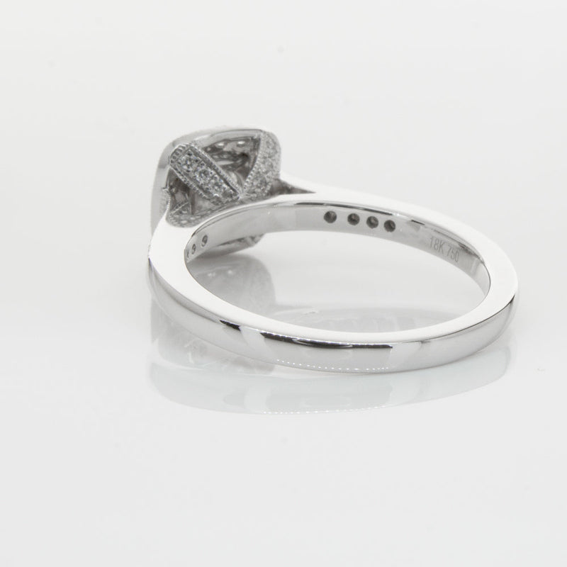 18ct White Gold .50ct Diamond Aurora Ring-Ring-Walker & Hall