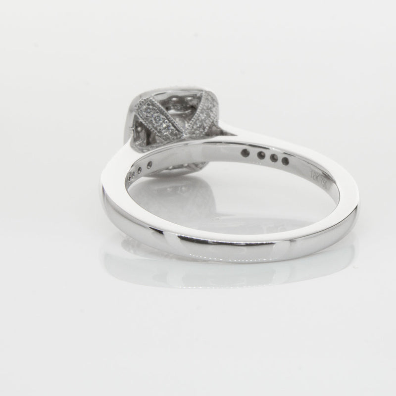18ct White Gold .50ct Diamond Aurora Ring-Ring-Walker & Hall