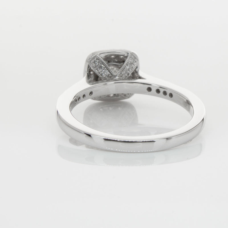 18ct White Gold .50ct Diamond Aurora Ring-Ring-Walker & Hall