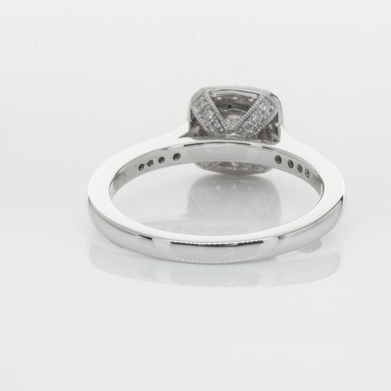 18ct White Gold .50ct Diamond Aurora Ring-Ring-Walker & Hall