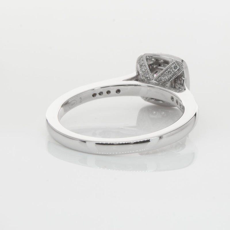 18ct White Gold .50ct Diamond Aurora Ring-Ring-Walker & Hall