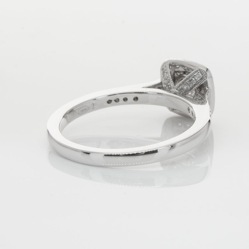 18ct White Gold .50ct Diamond Aurora Ring-Ring-Walker & Hall
