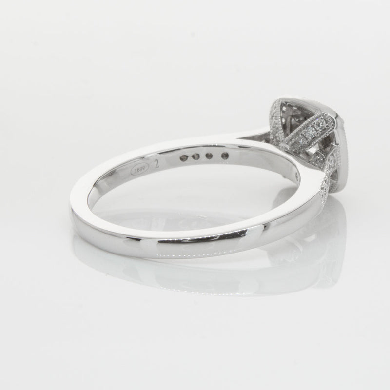 18ct White Gold .50ct Diamond Aurora Ring-Ring-Walker & Hall