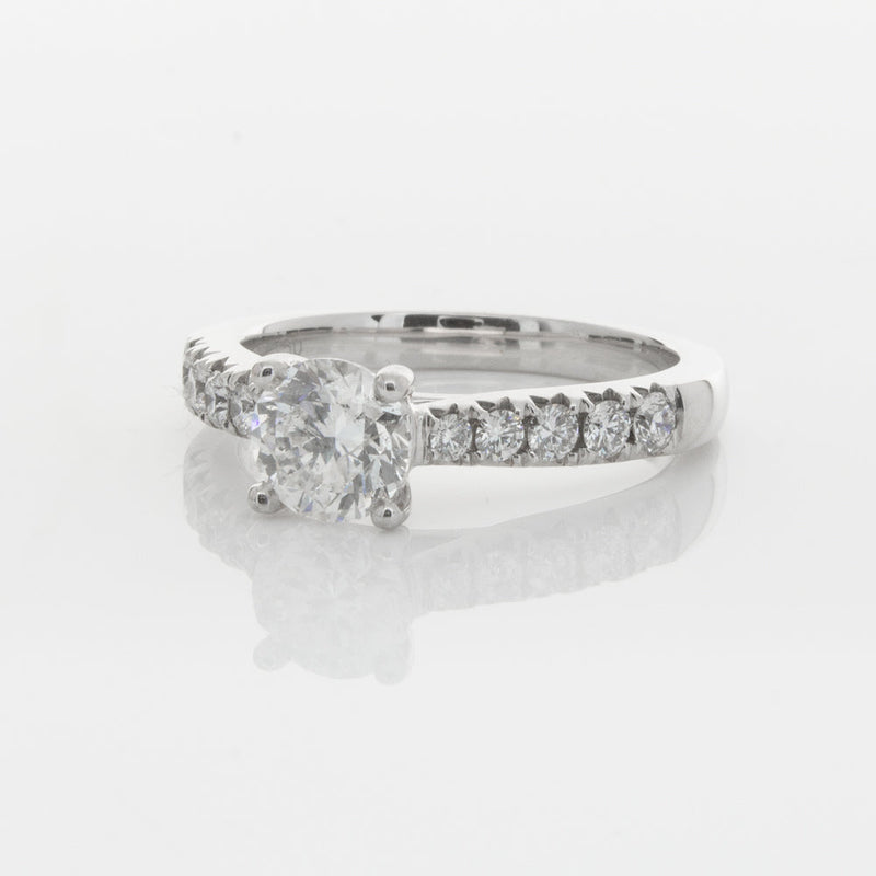 18ct White Gold 1.00ct Diamond Phoenix Ring-Ring-Walker & Hall