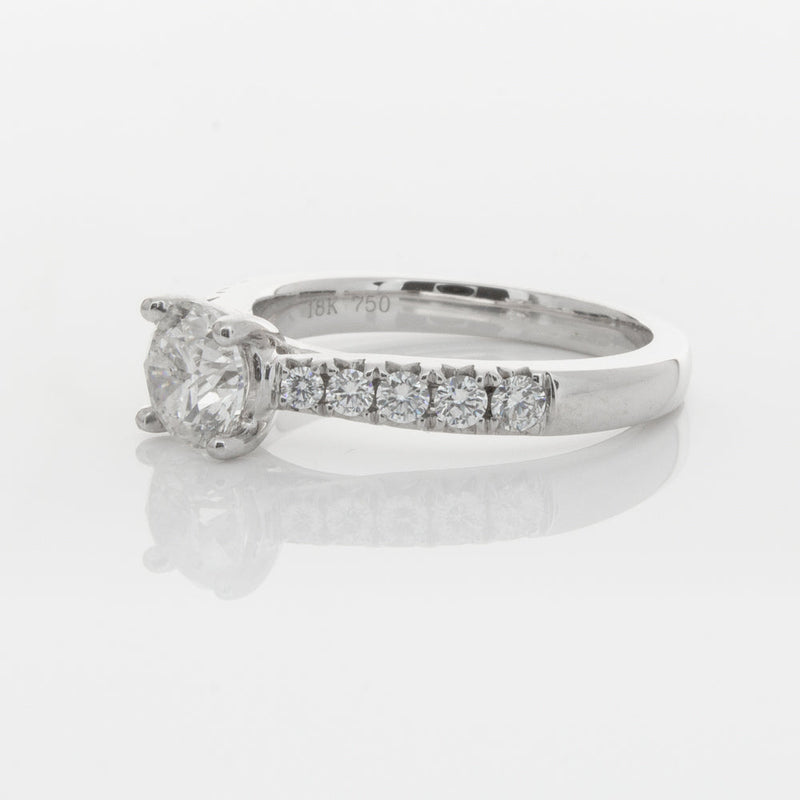 18ct White Gold 1.00ct Diamond Phoenix Ring-Ring-Walker & Hall