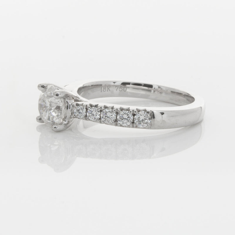 18ct White Gold 1.00ct Diamond Phoenix Ring-Ring-Walker & Hall