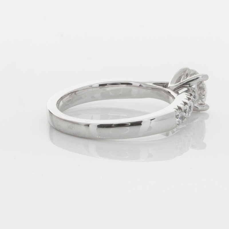 18ct White Gold 1.00ct Diamond Phoenix Ring-Ring-Walker & Hall