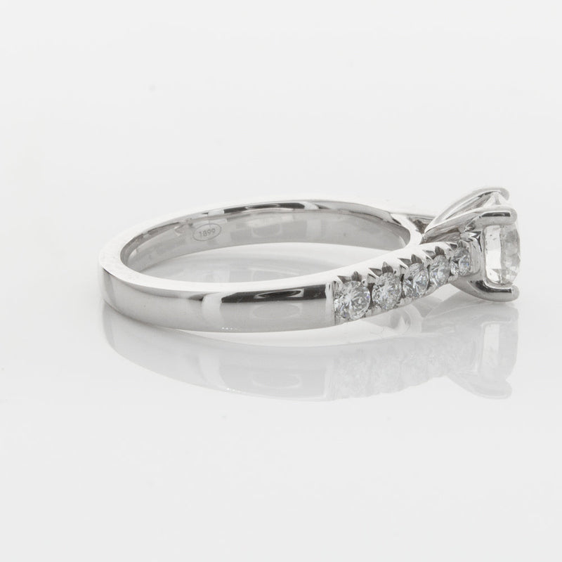 18ct White Gold 1.00ct Diamond Phoenix Ring-Ring-Walker & Hall