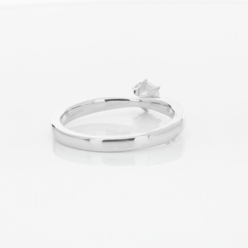 18ct White Gold .40ct Diamond Nova Ring-Ring-Walker & Hall