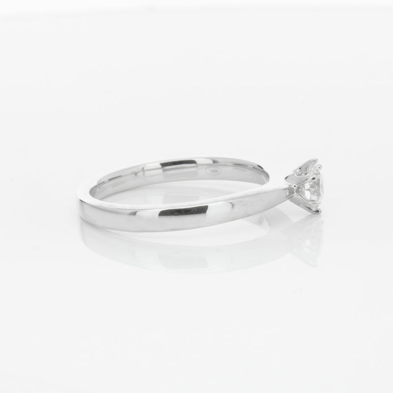 18ct White Gold .40ct Diamond Nova Ring-Ring-Walker & Hall