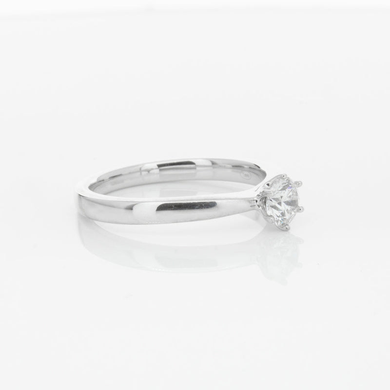 18ct White Gold .40ct Diamond Nova Ring-Ring-Walker & Hall