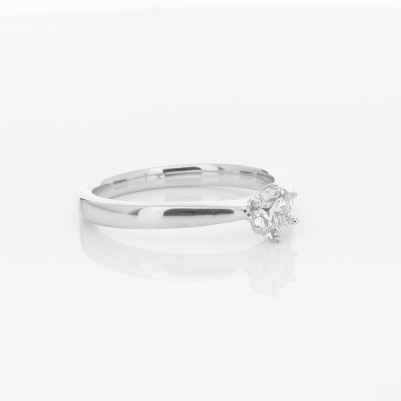 18ct White Gold .40ct Diamond Nova Ring-Ring-Walker & Hall