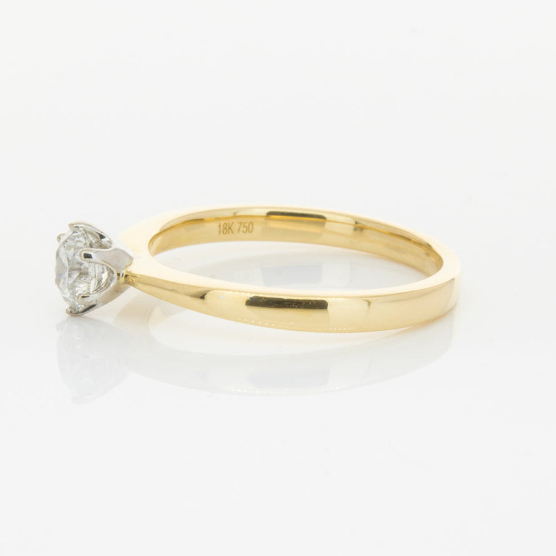 18ct Yellow Gold .51ct Diamond Nova Ring-Ring-Walker & Hall