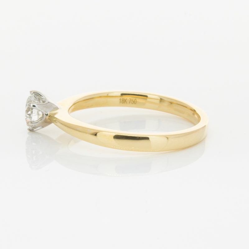 18ct Yellow Gold .50ct Diamond Nova Ring-Ring-Walker & Hall