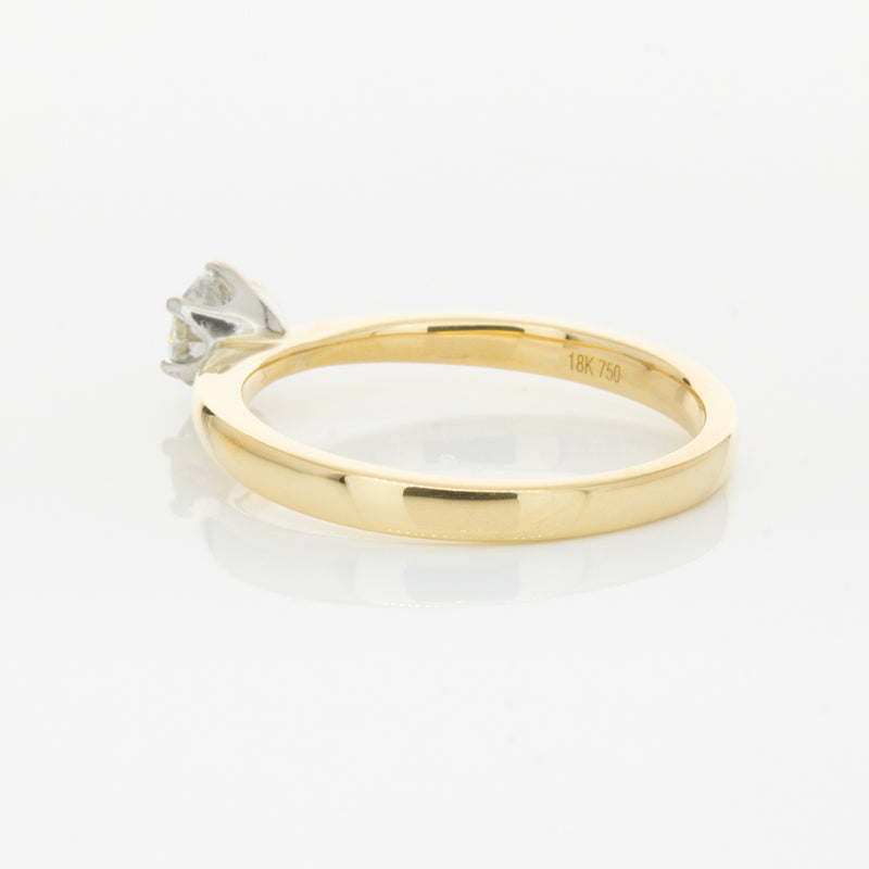 18ct Yellow Gold .50ct Diamond Nova Ring-Ring-Walker & Hall