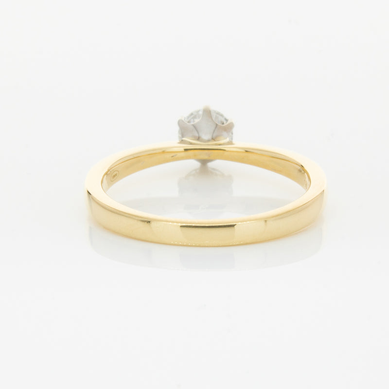 18ct Yellow Gold .50ct Diamond Nova Ring-Ring-Walker & Hall