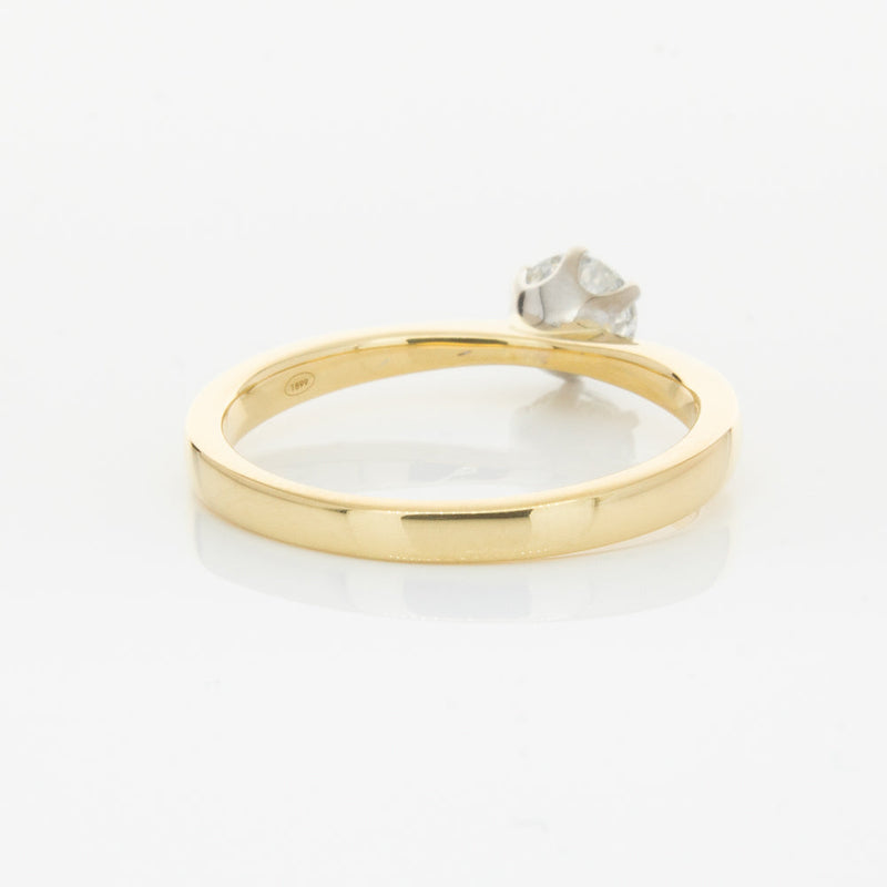 18ct Yellow Gold .51ct Diamond Nova Ring-Ring-Walker & Hall