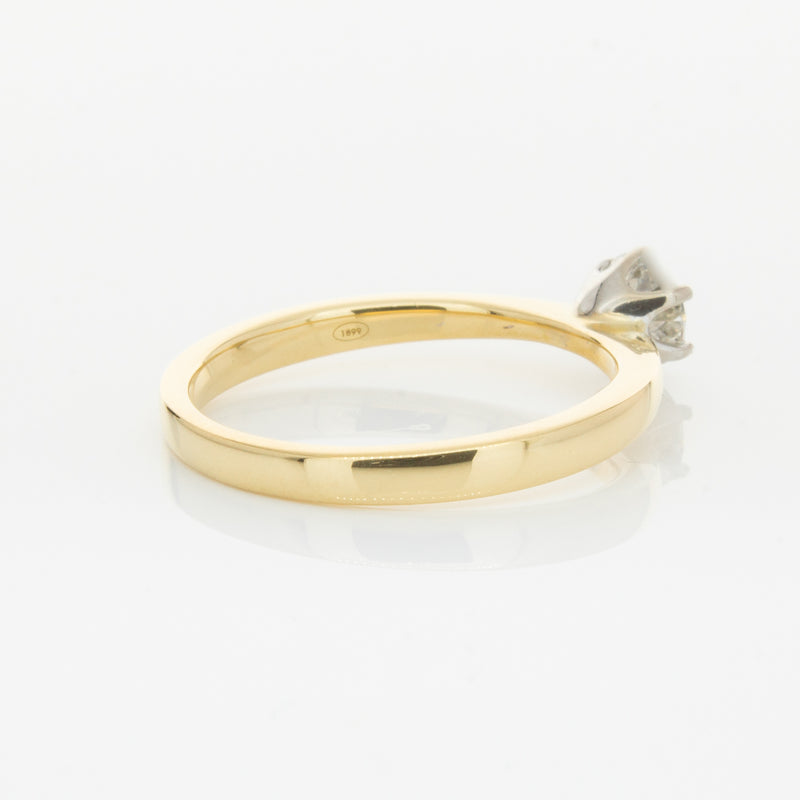 18ct Yellow Gold .50ct Diamond Nova Ring-Ring-Walker & Hall