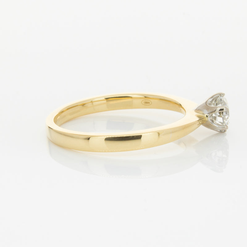 18ct Yellow Gold .50ct Diamond Nova Ring-Ring-Walker & Hall