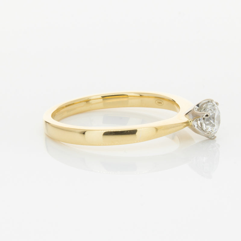18ct Yellow Gold .50ct Diamond Nova Ring-Ring-Walker & Hall