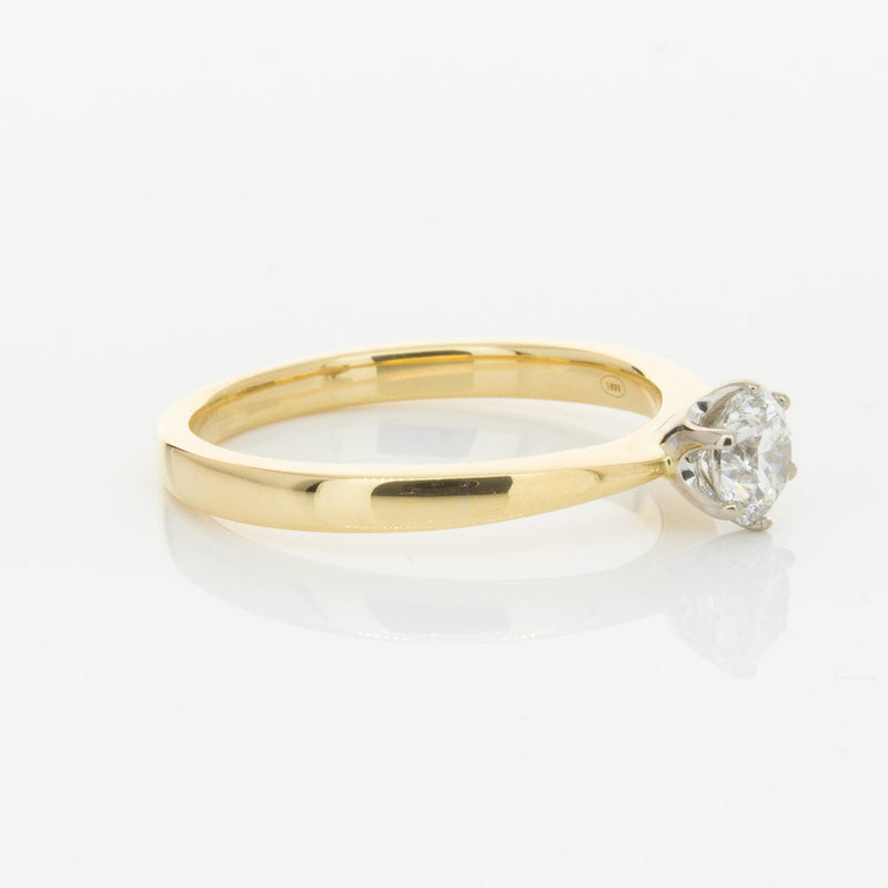 18ct Yellow Gold .51ct Diamond Nova Ring-Ring-Walker & Hall