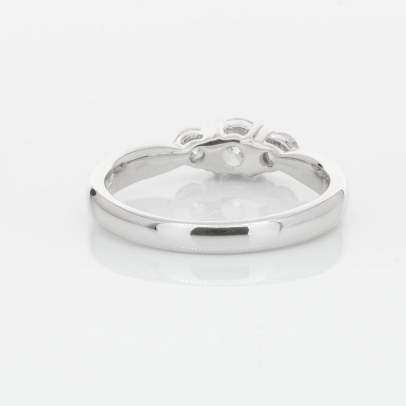 18ct White Gold .40ct Diamond Elysian Ring-Ring-Walker & Hall