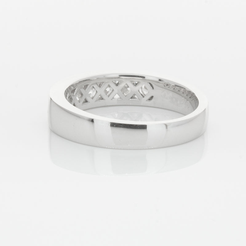 18ct White Gold 1.00ct Diamond Tigris Ring-Ring-Walker & Hall