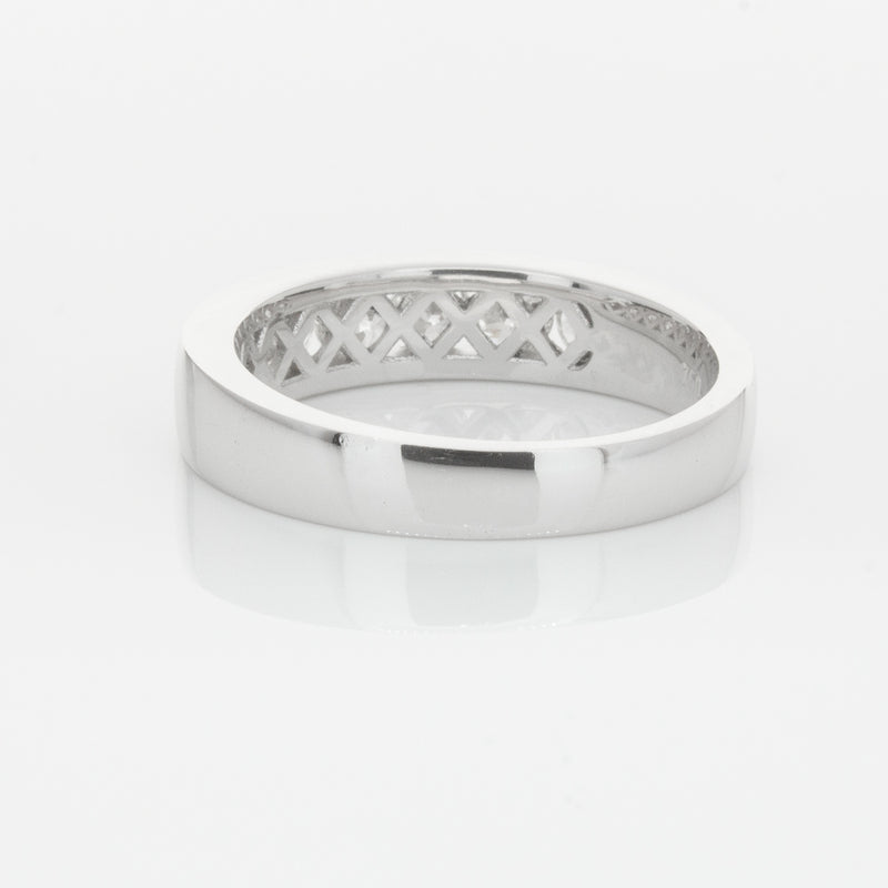 18ct White Gold 1.00ct Diamond Tigris Ring-Ring-Walker & Hall