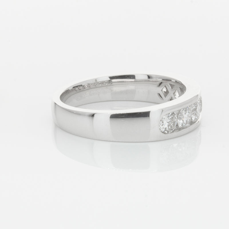 18ct White Gold 1.00ct Diamond Tigris Ring-Ring-Walker & Hall