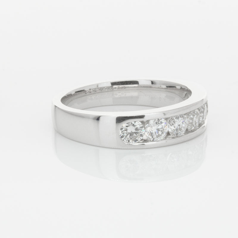 18ct White Gold 1.00ct Diamond Tigris Ring-Ring-Walker & Hall