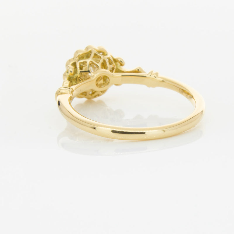 18ct Yellow Gold .50ct Diamond Versailles Ring-Ring-Walker & Hall