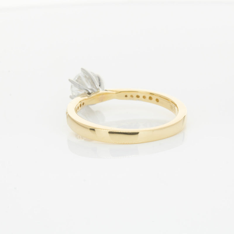 18ct Yellow Gold .70ct Diamond Zenith Ring-Ring-Walker & Hall