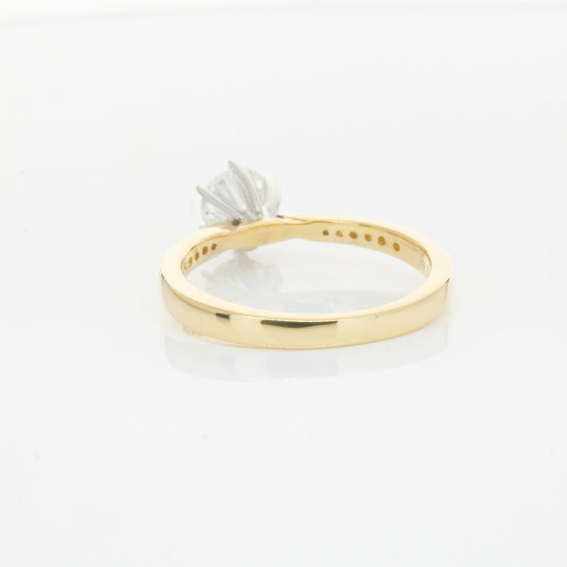 18ct Yellow Gold .74ct Diamond Zenith Ring-Ring-Walker & Hall