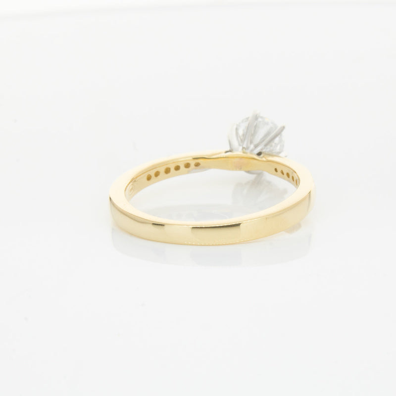 18ct Yellow Gold .74ct Diamond Zenith Ring-Ring-Walker & Hall