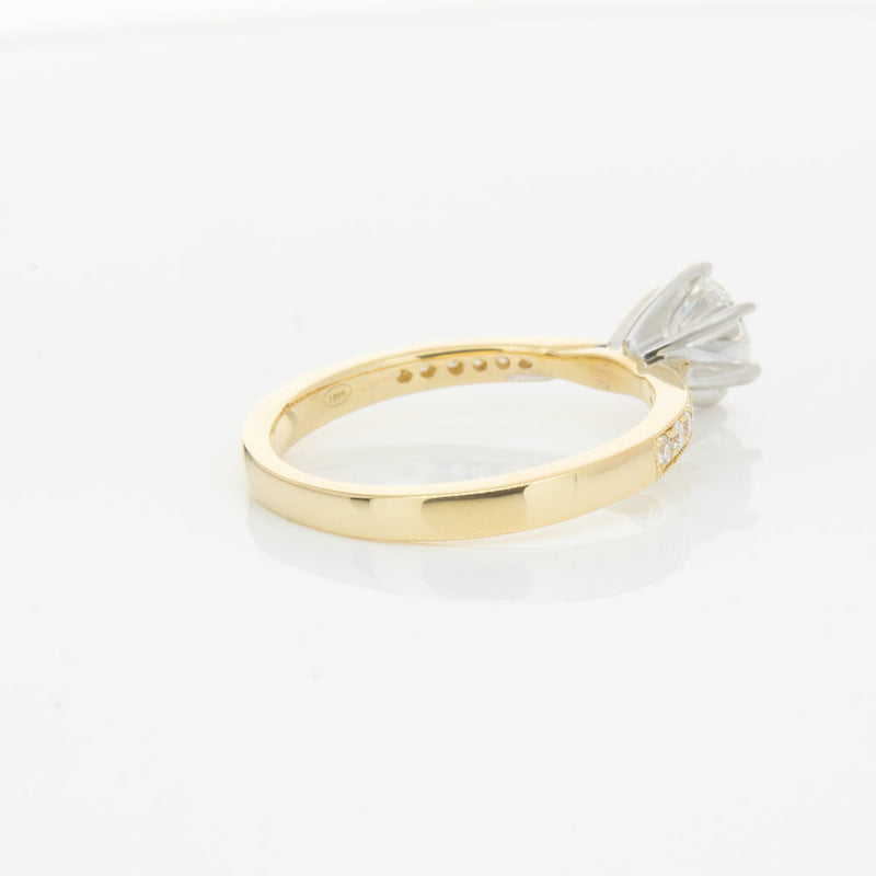 18ct Yellow Gold .70ct Diamond Zenith Ring-Ring-Walker & Hall