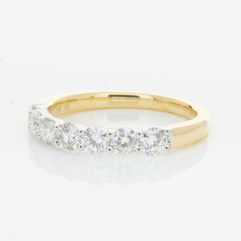 18ct Yellow Gold 1.00ct Diamond Panorama Ring-Ring-Walker & Hall