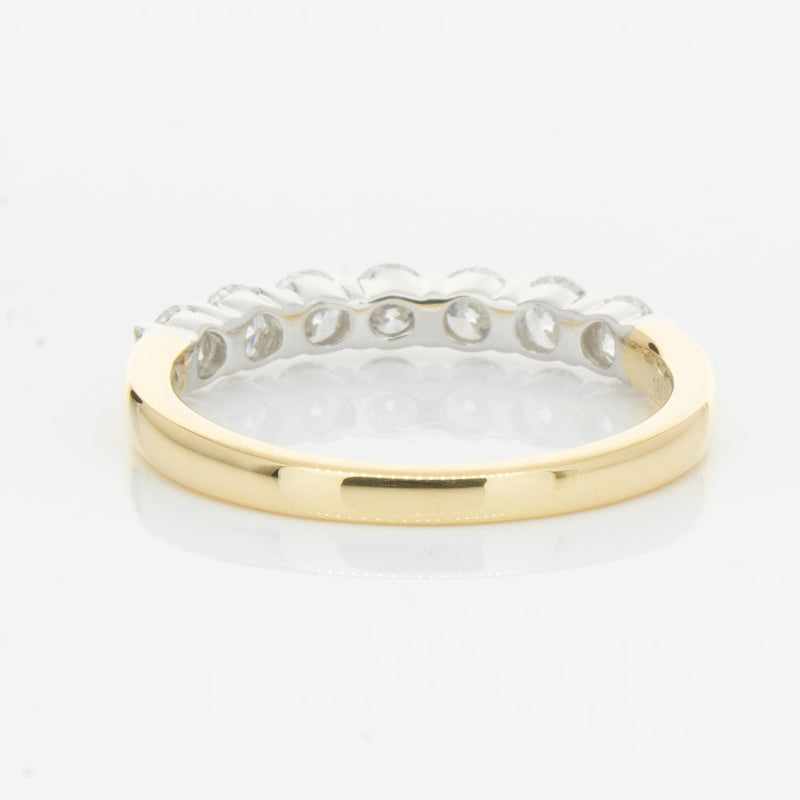 18ct Yellow Gold 1.00ct Diamond Panorama Ring-Ring-Walker & Hall