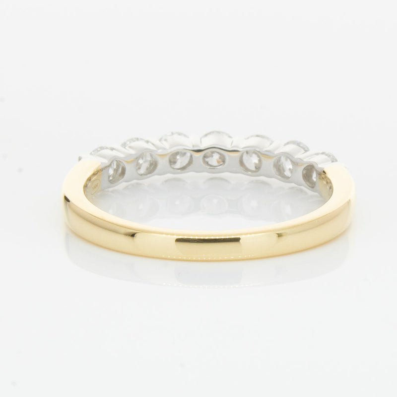 18ct Yellow Gold 1.00ct Diamond Panorama Ring-Ring-Walker & Hall