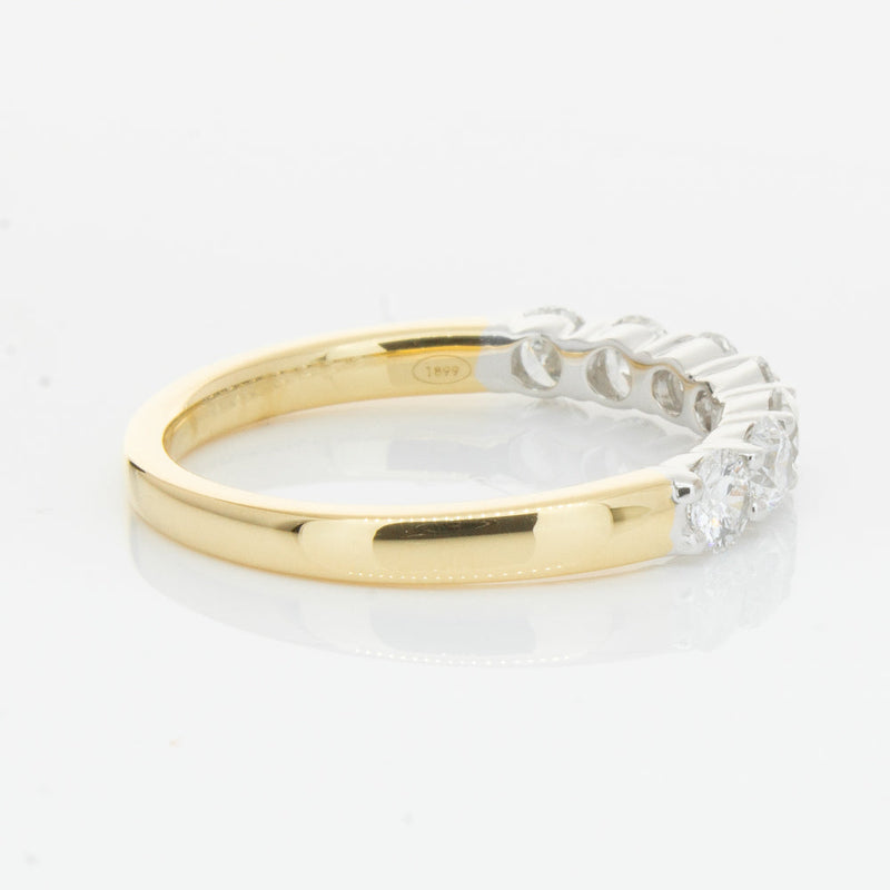 18ct Yellow Gold 1.00ct Diamond Panorama Ring-Ring-Walker & Hall