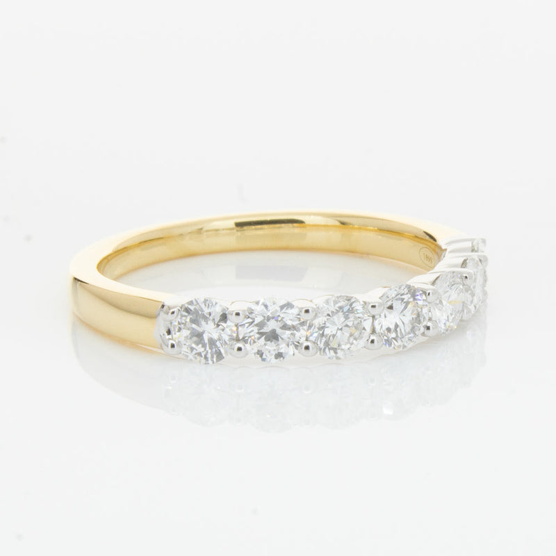 18ct Yellow Gold 1.00ct Diamond Panorama Ring-Ring-Walker & Hall