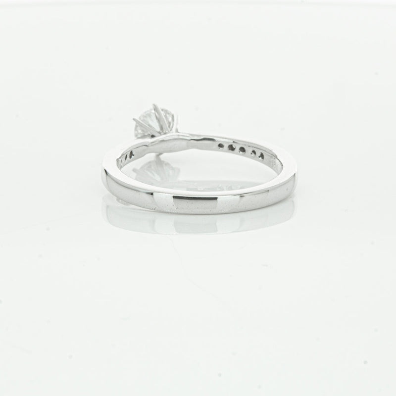 18ct White Gold .50ct Diamond Zenith Ring-Ring-Walker & Hall