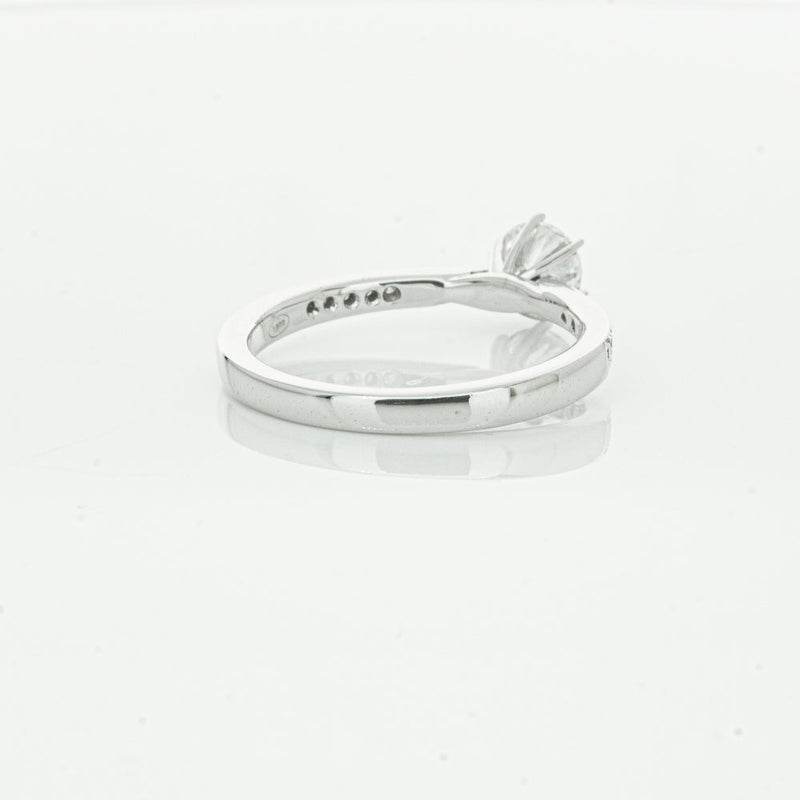 18ct White Gold .50ct Diamond Zenith Ring-Ring-Walker & Hall