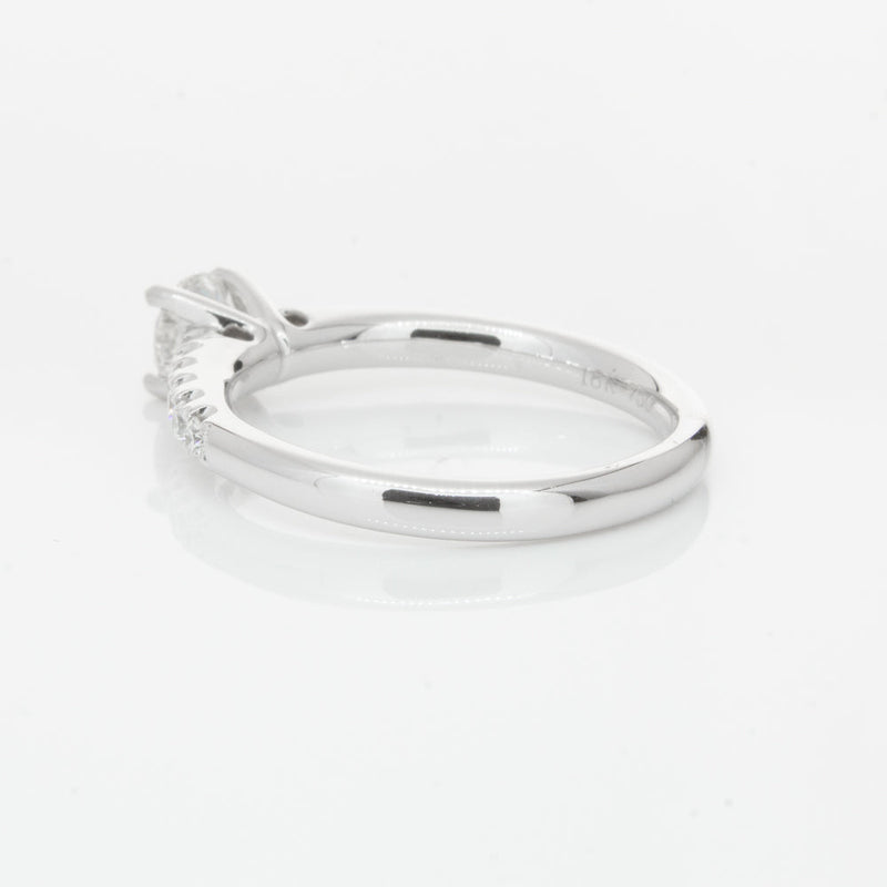 18ct White Gold .50ct Diamond Meridien Ring-Ring-Walker & Hall