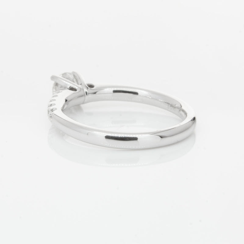 18ct White Gold .50ct Diamond Meridien Ring-Ring-Walker & Hall