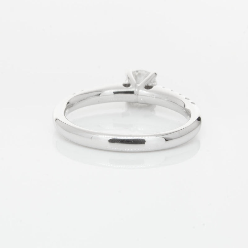 18ct White Gold .50ct Diamond Meridien Ring-Ring-Walker & Hall