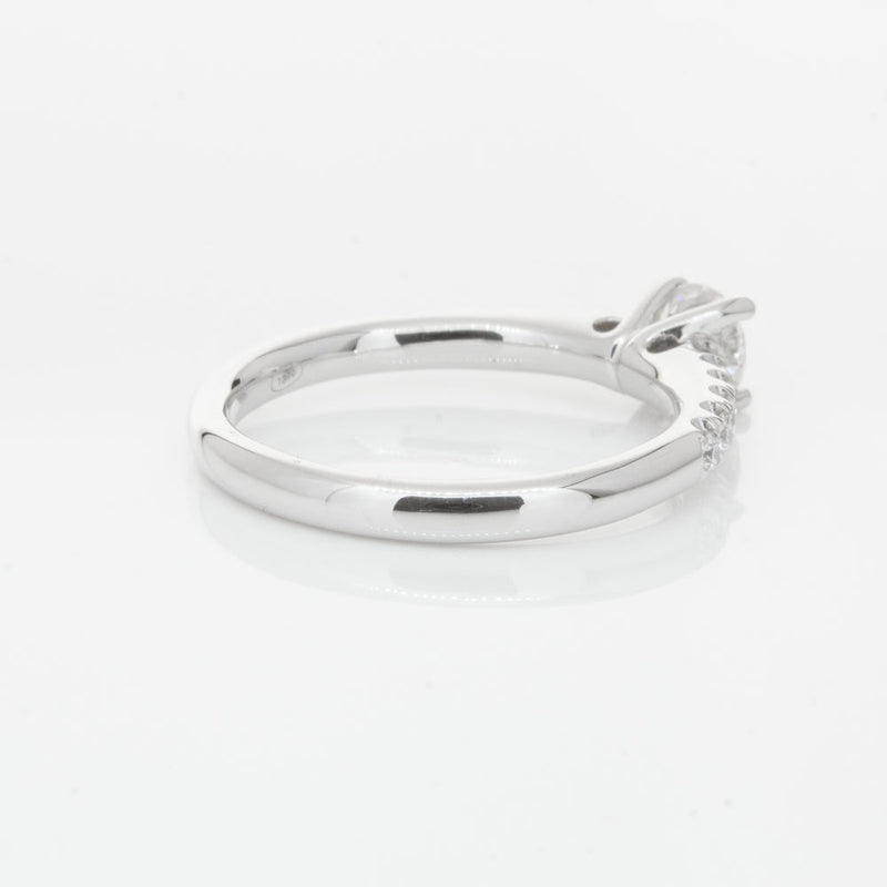 18ct White Gold .50ct Diamond Meridien Ring-Ring-Walker & Hall