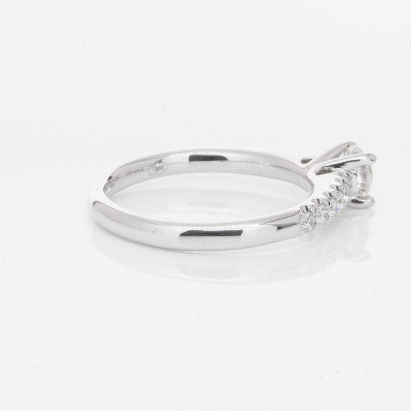 18ct White Gold .50ct Diamond Meridien Ring-Ring-Walker & Hall