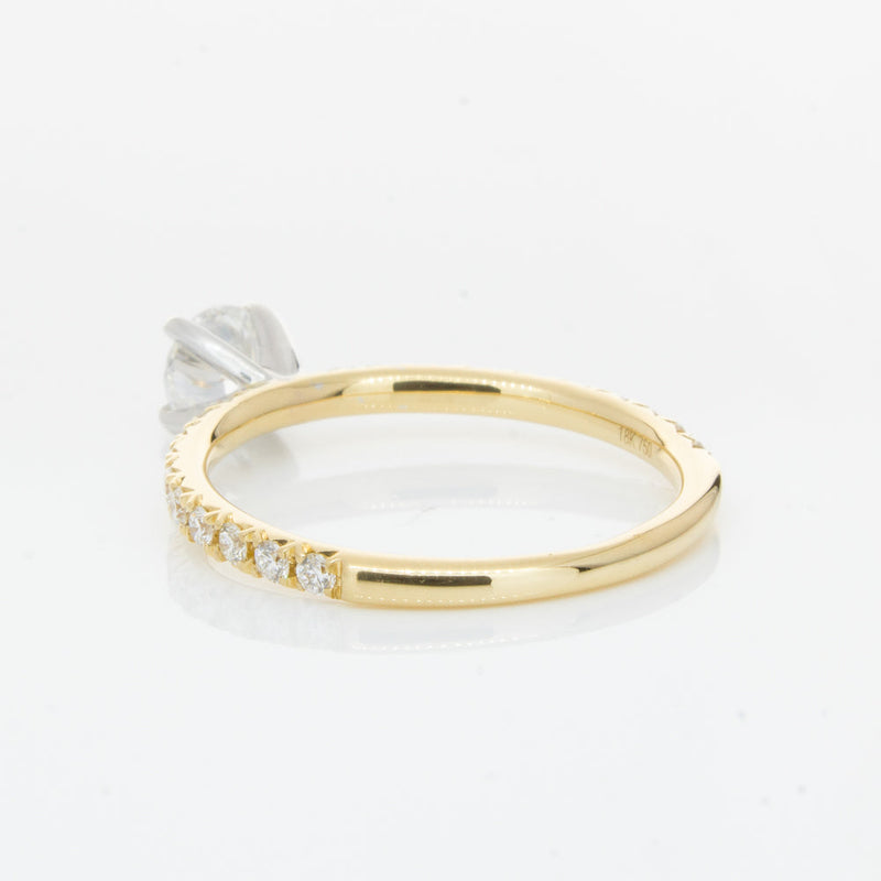 18ct Yellow Gold .51ct Diamond Comet Ring-Ring-Walker & Hall