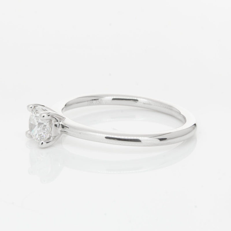 18ct White Gold .50ct Diamond Melba Ring-Ring-Walker & Hall